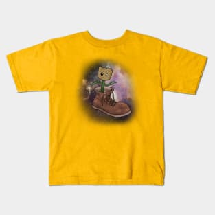 Plant in the Galaxy Kids T-Shirt